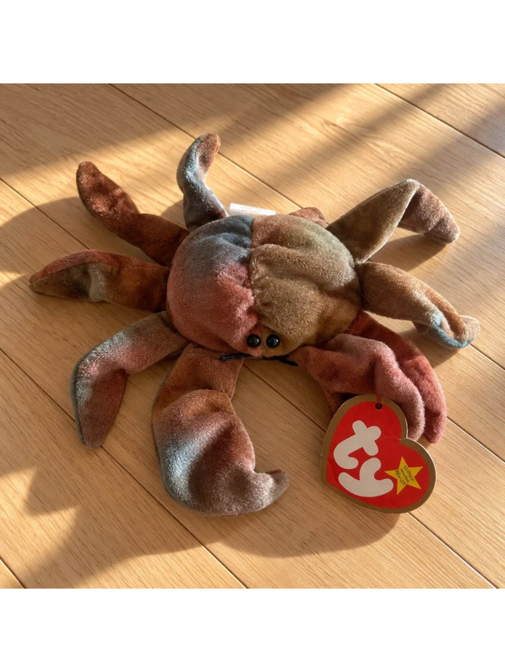 TY Claude Crab McDonald's Teenie Beanie Baby 1999 #10 Vintage Plush